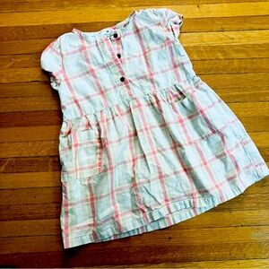Cotton Button Front Dress